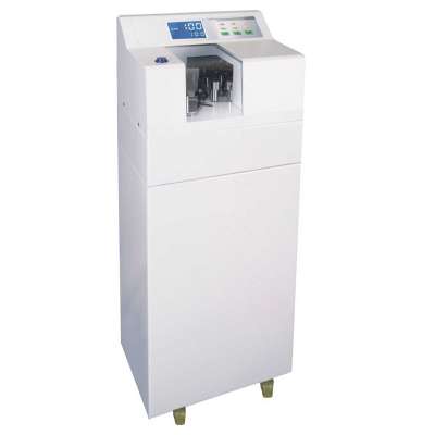 Auto Dust Door Floor Standing Spindle Counter EU-S2000 High Speed Money Counting Machine