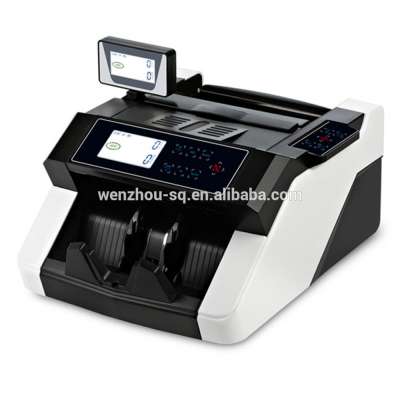 New Bill Counter for US Dollar Money Counter with Counterfeit Note Detection Double Display Counting Machine for Multi-Currency