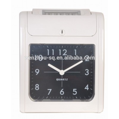 Clock Display Punch Card Time Recorder Attendence Management